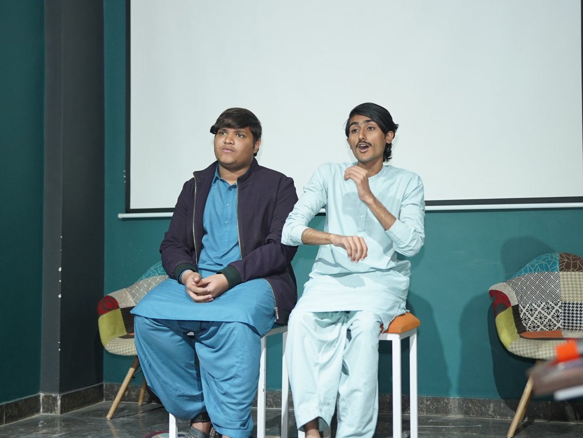 mehrghar's tweet photo. Thank you for making our inaugural Open Mic Night memorable with your music, poetry, and humour. 

#MehrGhar is thankful to all the wonderful people who attended our first Open Mic. We were delighted to receive such an incredible response and enthusiastic participation. https://t.co/PL87z3peSc