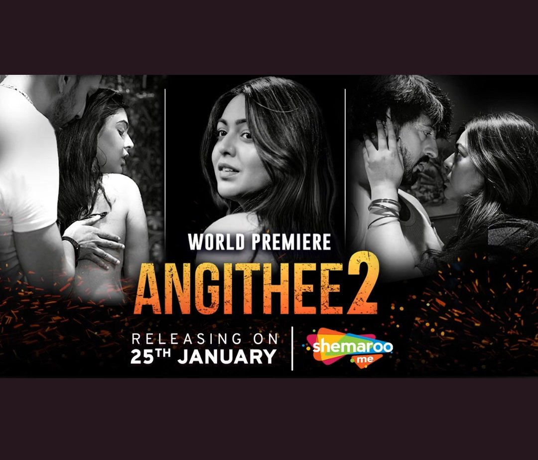 #Angithee2 (2023, Hindi) by @NikashShoib, ft. #ShafaqNaaz @rishi_bhutani & #FezanKhan, now streaming on @ShemarooMe.

@ShemarooEnt @Rahatkazmifilms