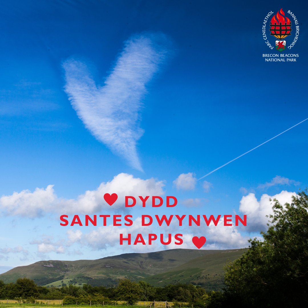 ❤️Dydd Santes Dwynwen Hapus️❤️

Pwy oedd Santes Dwynwen?

Tywysoges Gymreig o’r 4edd ganrif oedd Dwynwen, oedd yn byw yn lle’r ydym ni’n ei alw nawr yn Barc Cenedlaethol Bannau Brycheiniog.

 ℹ️ ➡️  bit.ly/3wvg16E