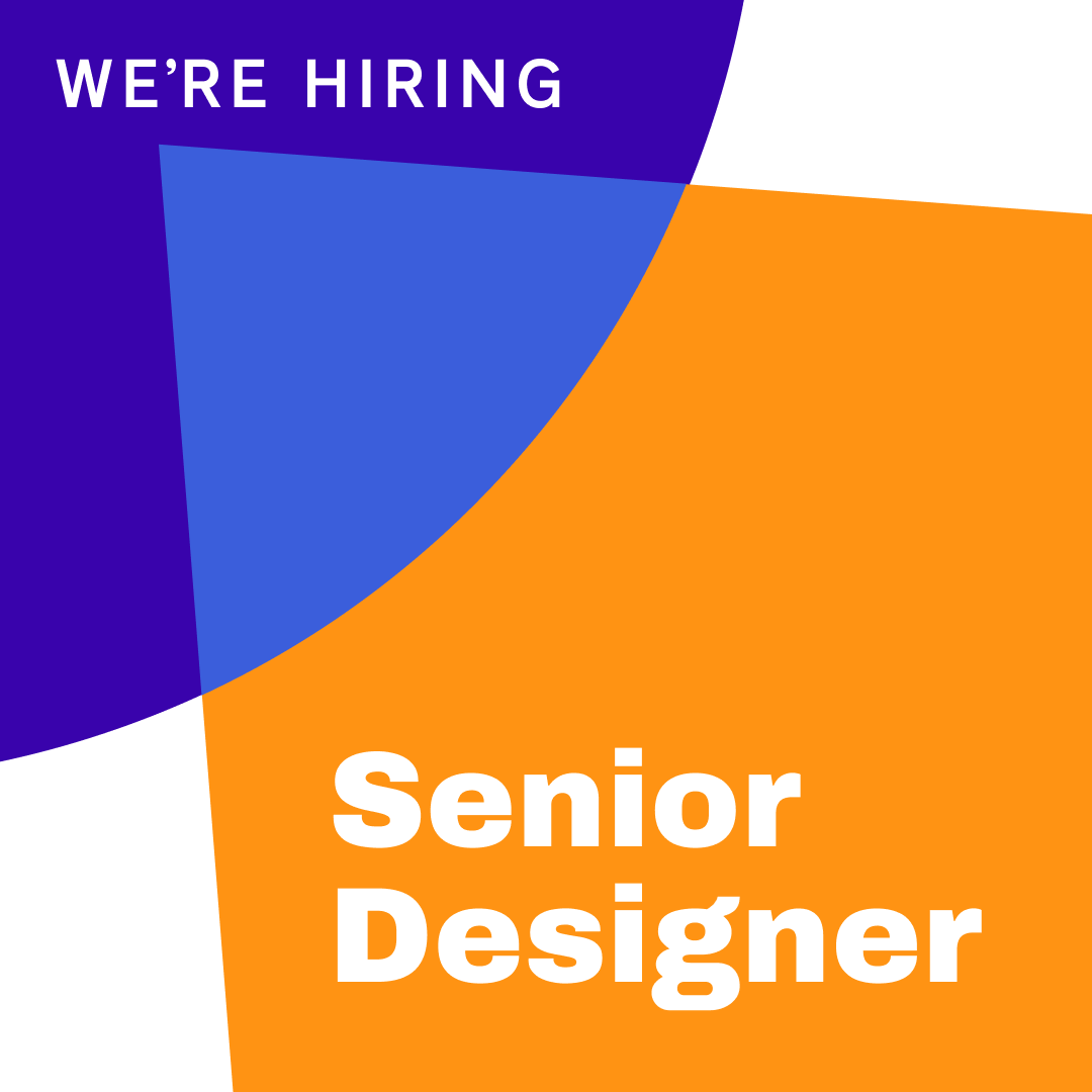 We have an exciting role for a smart and imaginative, multidisciplinary #SeniorDesigner to work across a range of projects, leading design direction and crafting meaningful solutions our for clients. Read the job description on our website! givenagency.com
