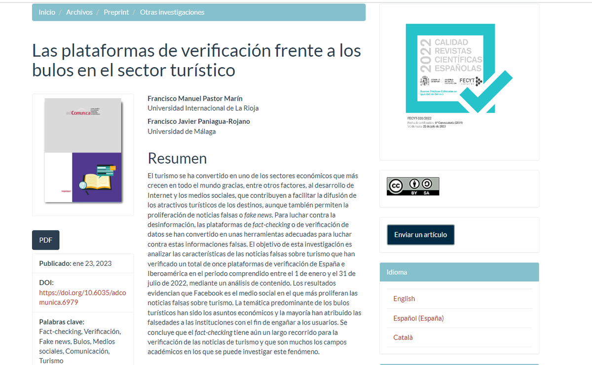 Fco. Javier Paniagua tweet media