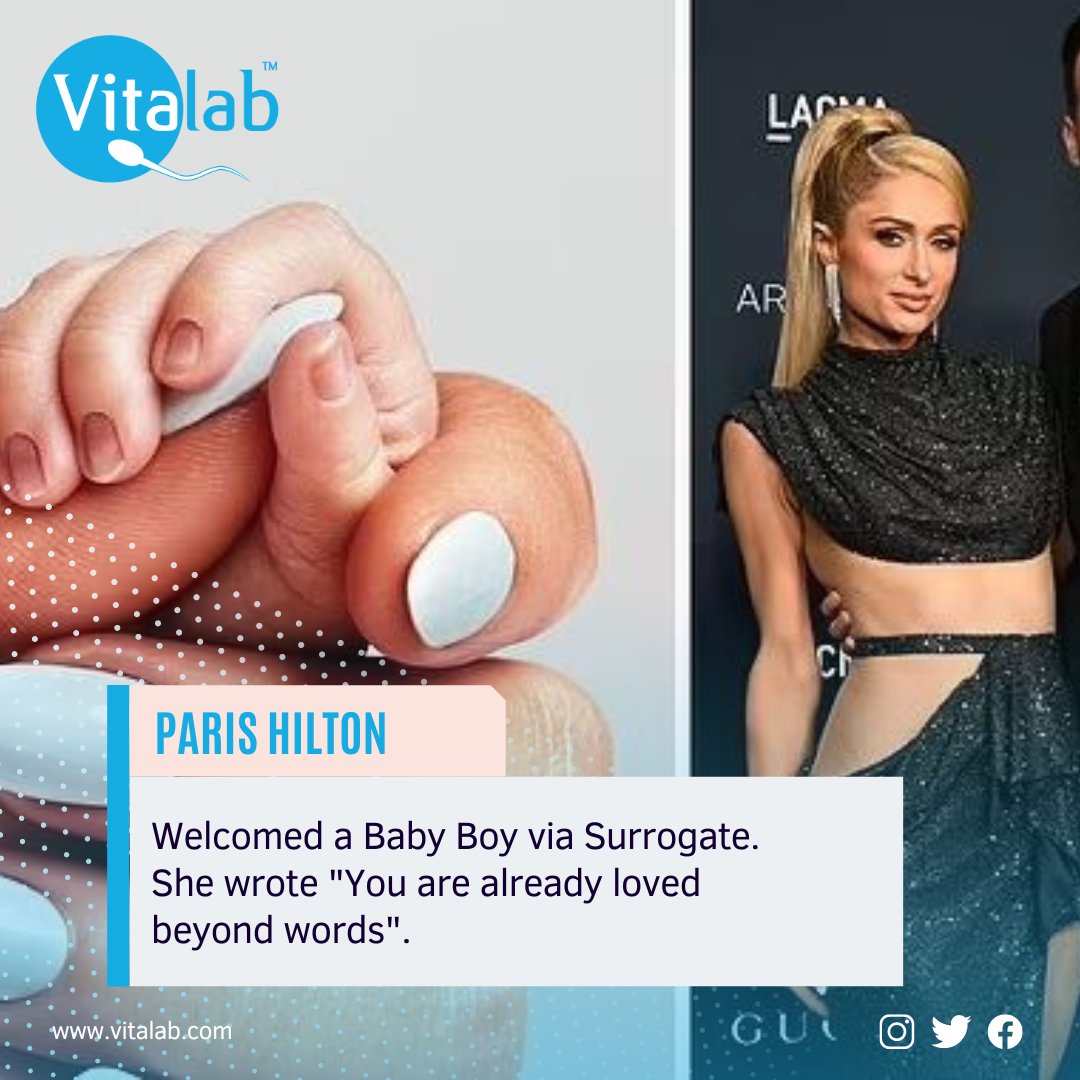 #Congratulations to #ParisHilton on the birth of her #BabyBoy via #Surrogate! DO YOU KNOW that #Vitalab offers #Surrogacy &amp; can help you through the process. Story: people.com/parents/paris-…
vitalab.com #ivfjourney #ivf #gestationalcarrier  #infertility #ttc #fertility