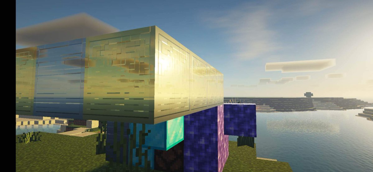 Y0oMC's tweet photo. comparing with fmds VL cloud and fmds blocky cloud
#minecraftpe #nonrenderdragon #minecraftshader https://t.co/Wa84iCuUW4