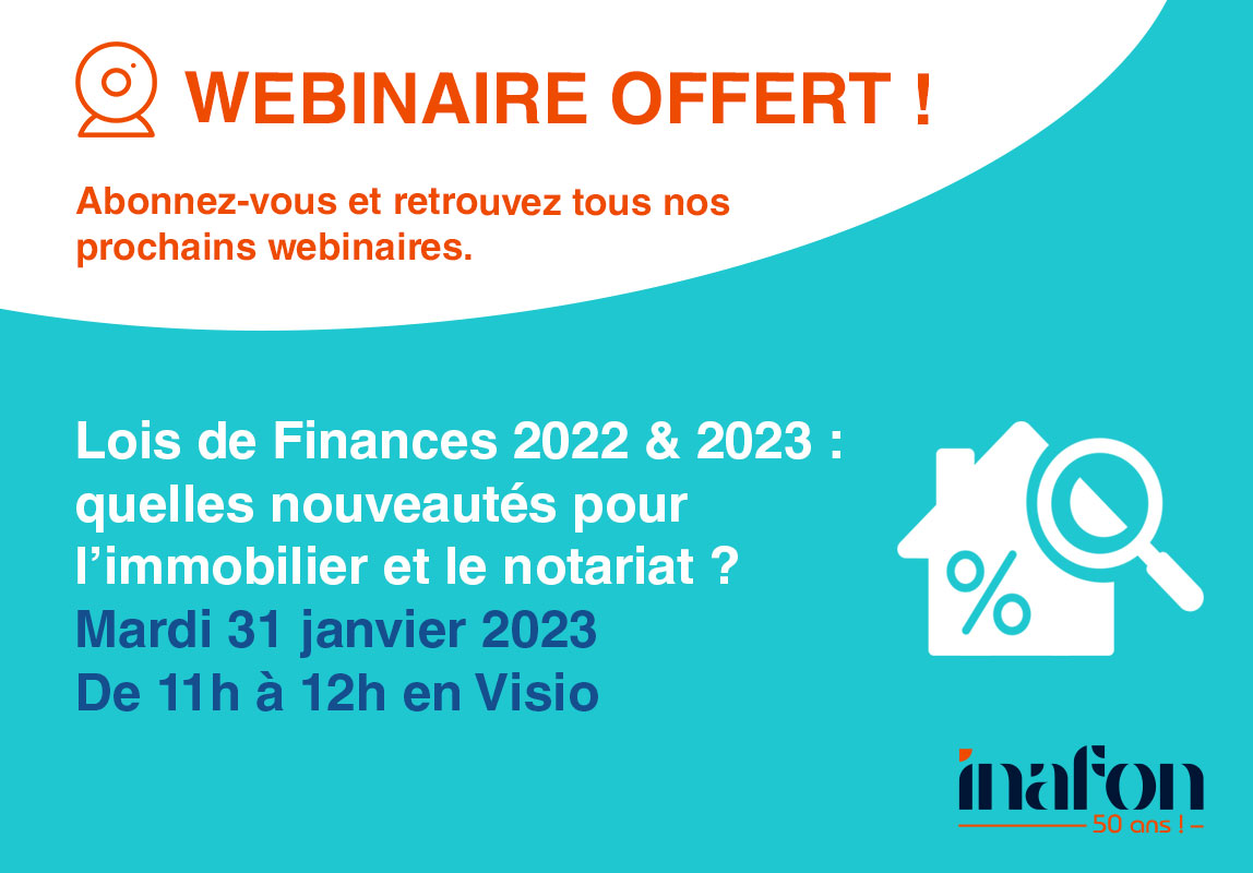 Inafon's tweet photo. 𝗪𝗘𝗕𝗜𝗡𝗔𝗜𝗥𝗘 𝗢𝗙𝗙𝗘𝗥𝗧 ! 🤩
Retrouvez tous nos webinaires offerts en vous abonnant à notre chaîne @webikeofrance ! 💡
INSCRIPTIONS : https://t.co/iKhML5Ffyl
#Immobilier #Webinaire #WebinaireGratuit #FormationGratuite #Formation #Inafon #Webikeo #LoisdeFinances https://t.co/LN4z8xN2Hk