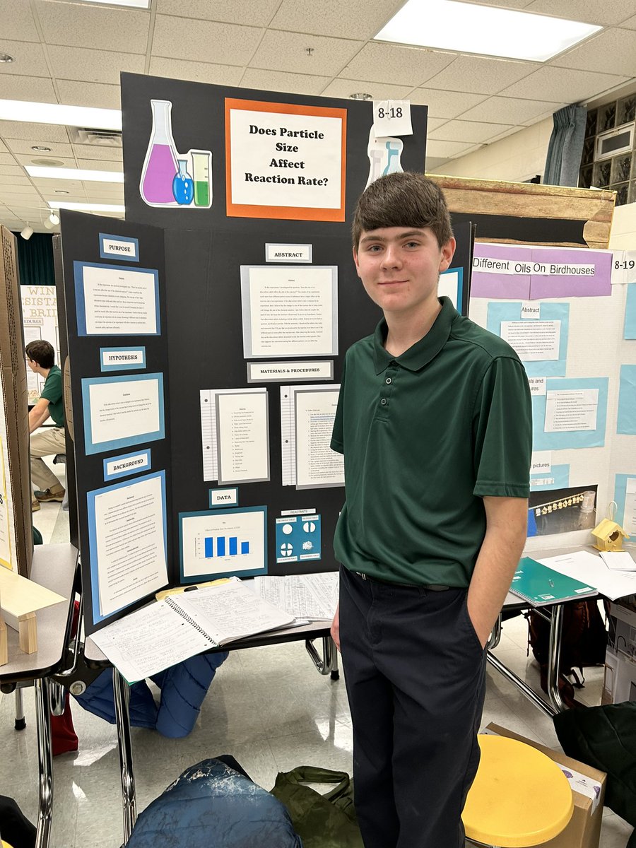 SMOFSchool's tweet photo. Science Fair Time! https://t.co/c52fTsTPKu