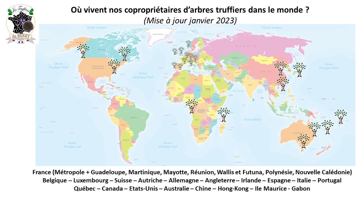 Lestruffieresd2's tweet photo. Nos copropriétaires nous font voyager !
#adopteunchene c'est aujourd'hui 1500 copropriétaires de tous les âges, résidant dans tous les départements de France sauf 3 (Haute Corse, Guyane et Territoire de Belfort, on va attends 😉 ), 19 pays, 5 continents !
#BerryPower
#BerryGood https://t.co/dLv8k1GKmr