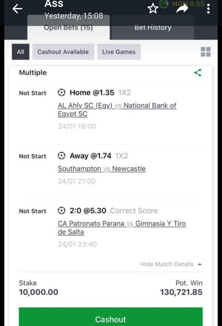 Davidfixed4's tweet image. Are you interested in football betting 
  If you interested in drop ur whatsapp numberBro the game is 💯 sure