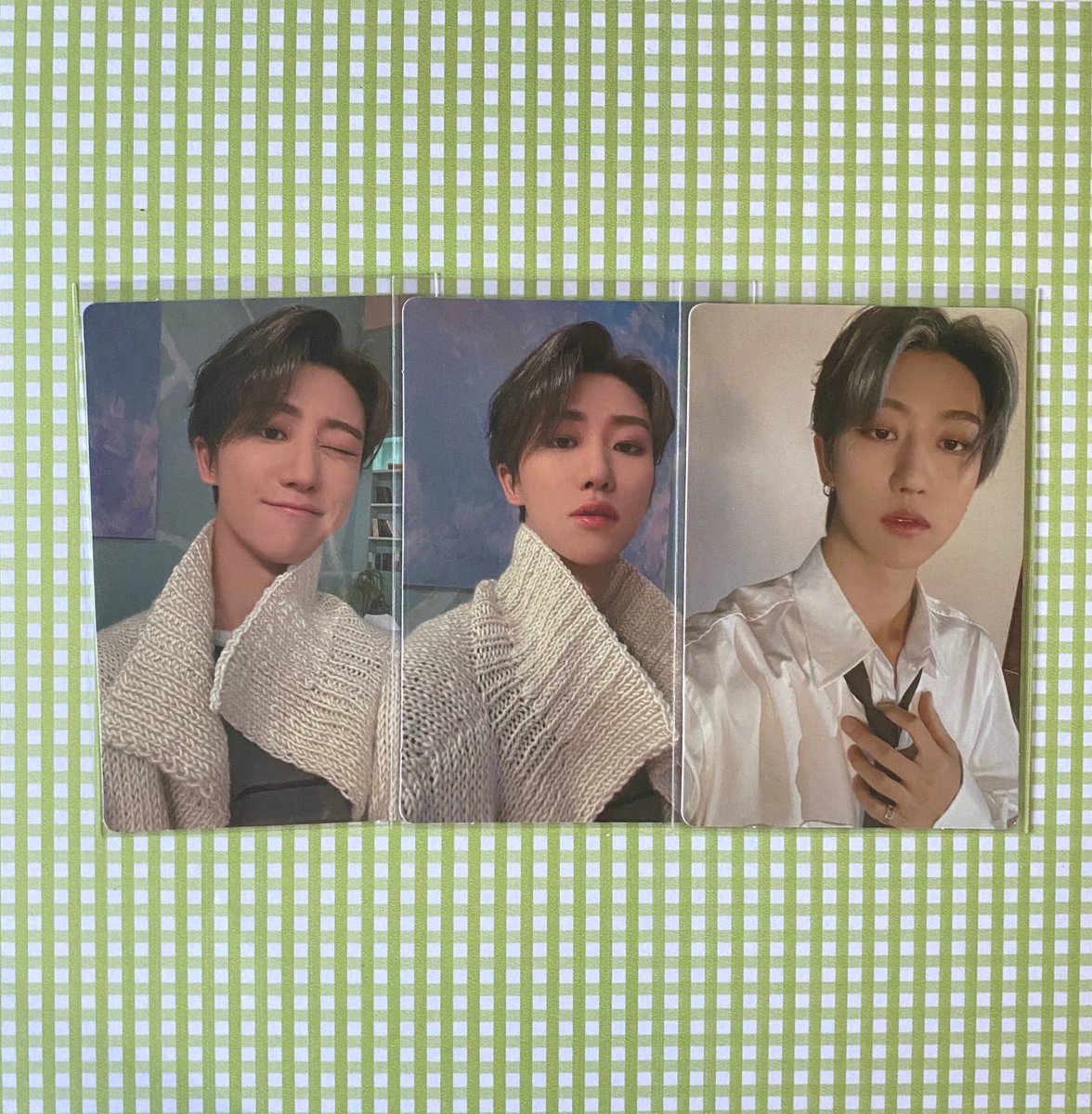 tofucart_'s tweet photo. WTS LFB ph only #tofu_sells

svt dino and minghao photocards
dino attacca yes24 pob (first pic) - php 200
dino pcs - 180 each
the 8 attacca carat ver - 120 each  

dm for more info ⭐

🏷️seventeen lee chan dino the8 minghao attacca henggarae semicolon photocards https://t.co/KS6Cze11XD