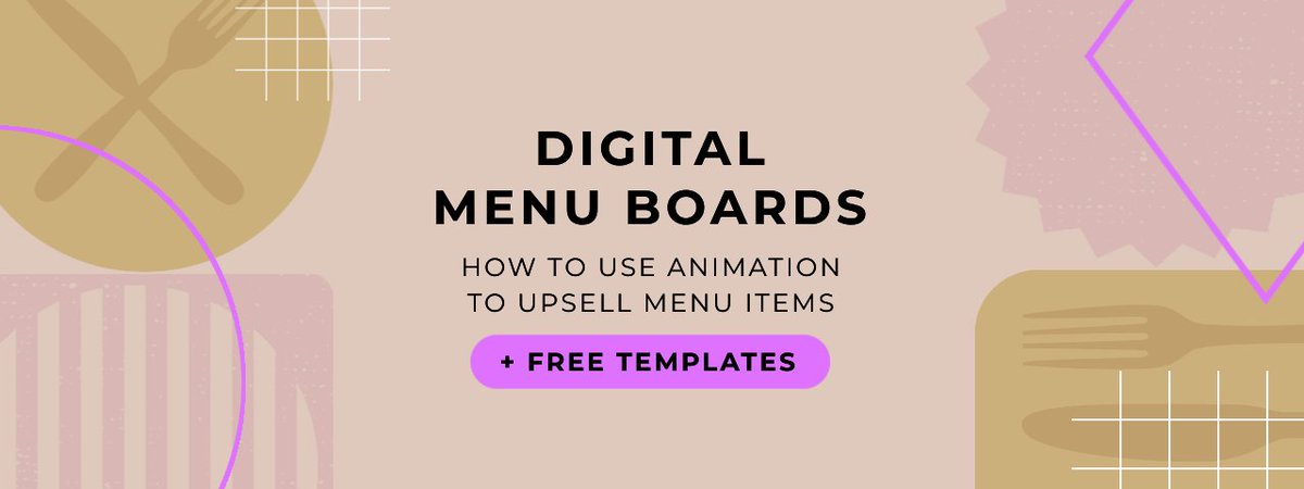 Animation is an effective method to grab attention and add interest to your digital menu board content. By using animation wisely, you can really make your menu items pop and entice customers to buy.

Learn more in this blog, with free templates!
about.easil.com/digital-menu-b…