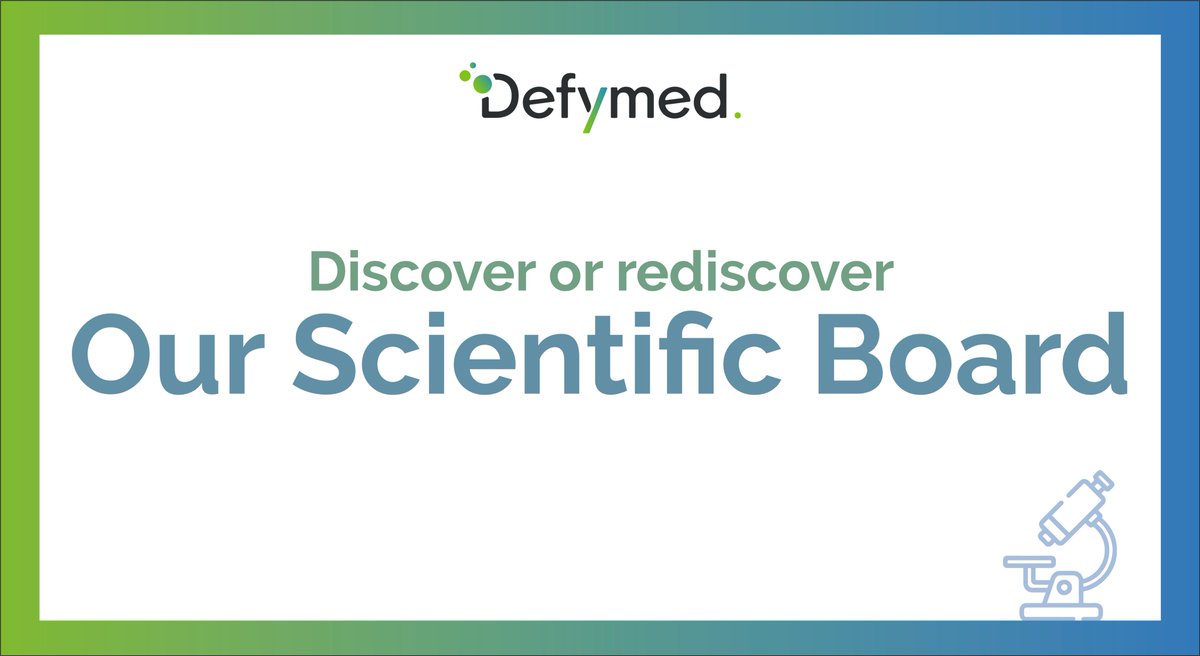 Do you know the members of our scientific board? 
Composed of specialists with diverse and complementary skills, this board supports and reinforces Defymed in its scientific approach and in the development of our devices.
defymed.com/job_type/scien…
#Innovation #scientificboard