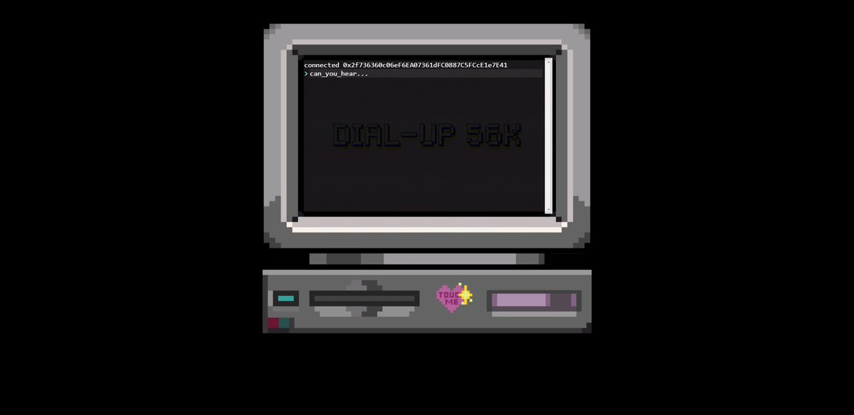 Lucifer010612's tweet photo. I'm back and I see something. A new tune and wallet connection. Very good @Dialup56k https://t.co/JbxbfULxsg