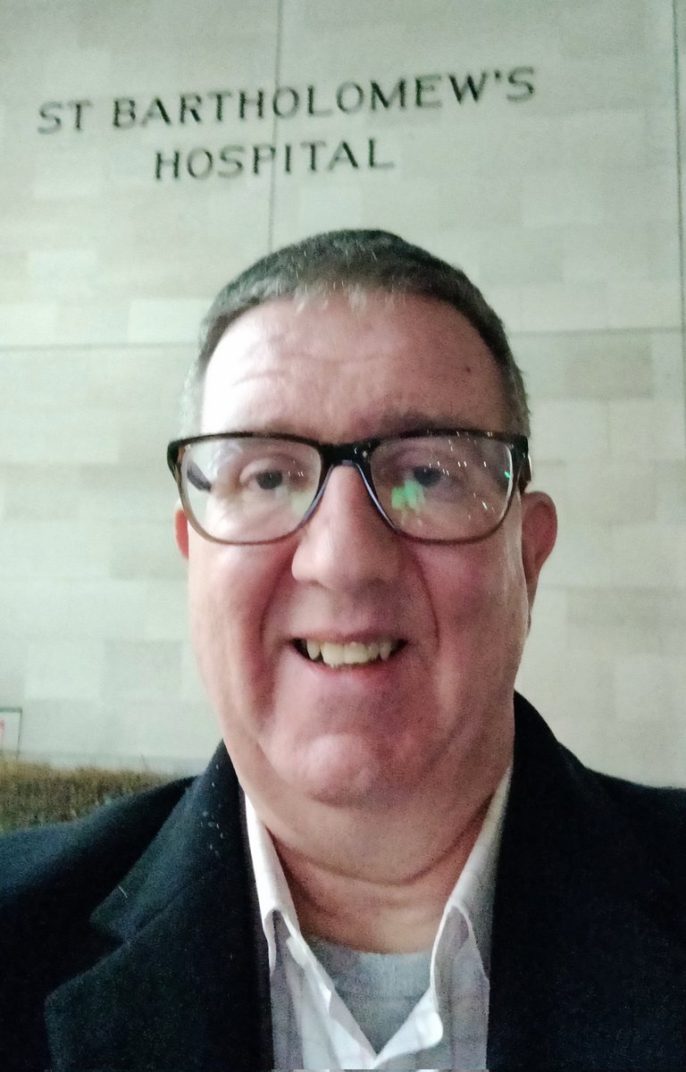 Annual trip to @BartsHospital yesterday for my post #AorticDissection MOT. Exceptional care from Dr. Kate Von Klemperer and the <a href="/BartsGuch/">BartsGUCH</a> team, which I've grown to expect these last 7 years. Today is a Good Day 🙂