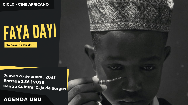 #Agenda_UBU | "Faya Dayi" de Jessica Beshir.

• Jueves 26 de enero | 20:15
• Centro <a href="/CulturalCBurgos/">Cultura Fundación Caja de Burgos</a>
• Entrada 2,50 € | VOSE

Ciclo de #Cine_UBU - Cine Africano.
Colabora ONGD Al Tarab

►ubu.es/agenda/ciclo-d…