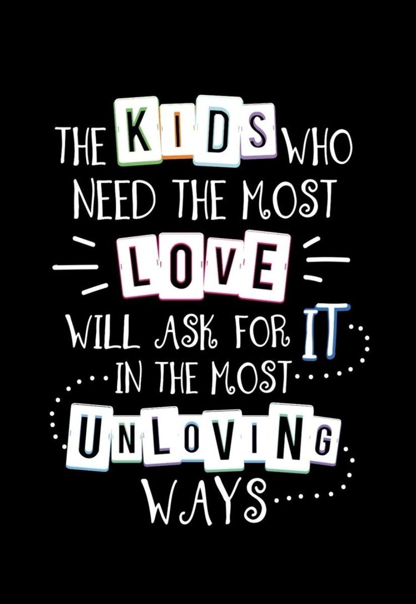 Sometimes, we do not realize what students deal with on a daily basis. It's important to remember that they don't always know how to express their needs. 💚