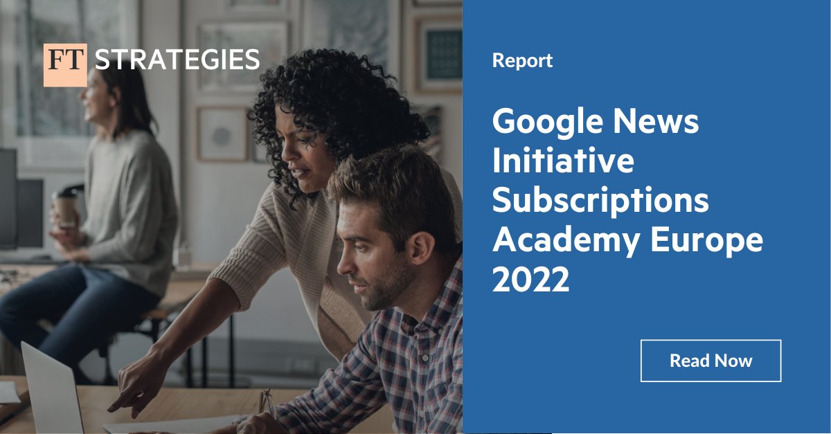 FtStrategies's tweet photo. Last year in collaboration with @GoogleNewsInit and @INMAorg we supported 8 #publishers to strengthen their #subscriptions capabilities and grow #readerrevenue.
👉 Read our 2022 report where we share key learnings from our publishers https://t.co/EvnO7ci8Pr https://t.co/7jCx9c4DO8