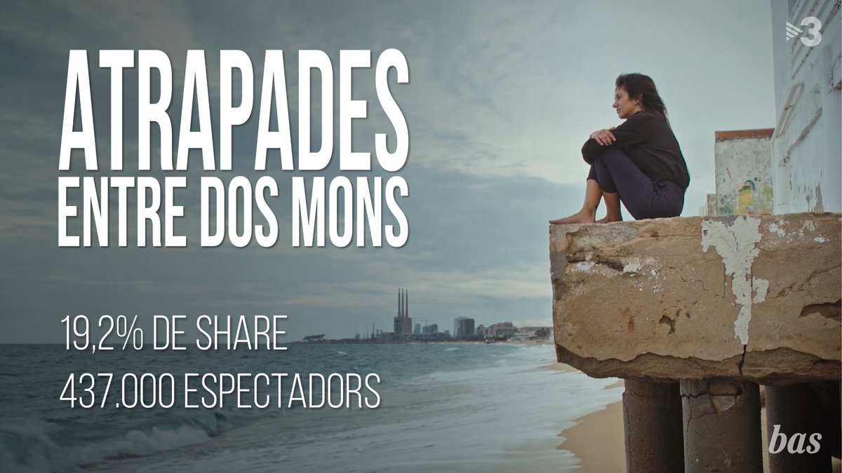 BasProductora's tweet photo. 💥 RÈCORD💥 El documental ‘Atrapades entre dos mons’ bat rècords d'audència.

➡️  TV3 fa el millor dimarts de la temporada.
➡️  Programa més vist del dia (Més enllà dels TN). 
➡️ Segon 'Sense Ficció' més vist de la temporada. 

Recupera el programa aquí 👇🏼
https://t.co/yjJPsIlnud https://t.co/XkrWJH1Xt8