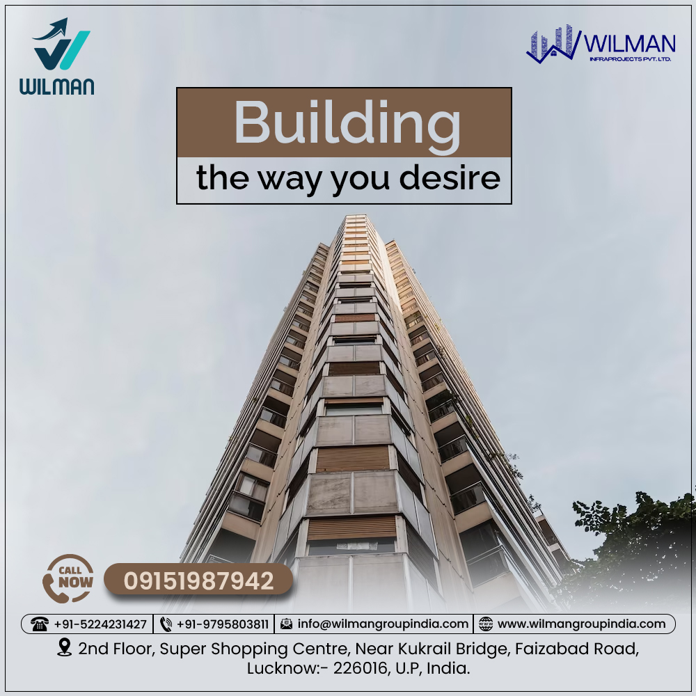 Building dreams through construction
Best Construction Firm in the Town
Hurry! Call us & know more exciting offers
#frontelevation #constructionindia #wilmangroup #WilmaninfraIndia #homesweethome #building
#startconstruction #indianconstruction #lucknow #constructyourhome