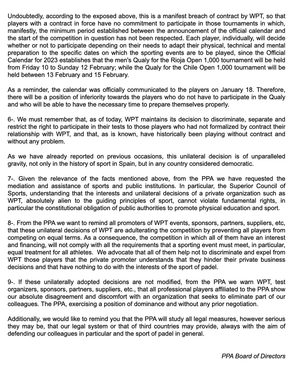 Official statement 👇 

#Notwithoutmypartners #Allinequality #Weareone