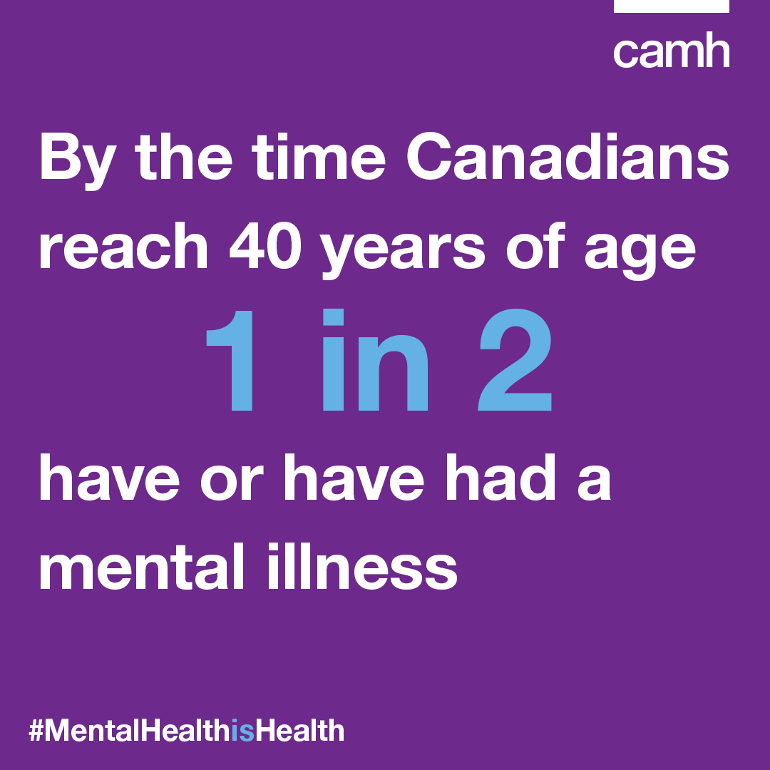 CAMHnews's tweet image. Regardless of age, mental illness has an impact that can change the trajectory of a person’s life if left unchecked. 

With proper treatment, we can change that. 

#BellLetsTalk 
#MentalHealthIsHealth