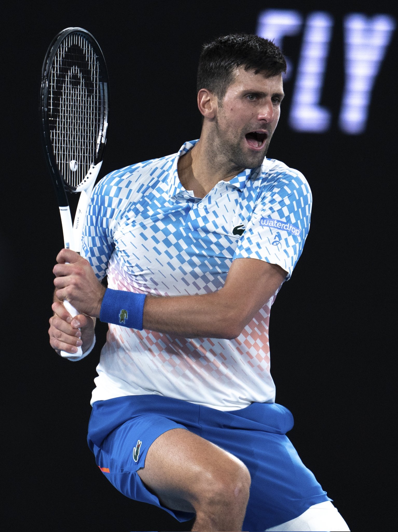 Lacoste on X: "Masterclass. @djokernole procudes tennis to secure a straigh and reach his 10th semi-final in Melbourne. IDEMOOOO 💪 #TeamLacoste / X