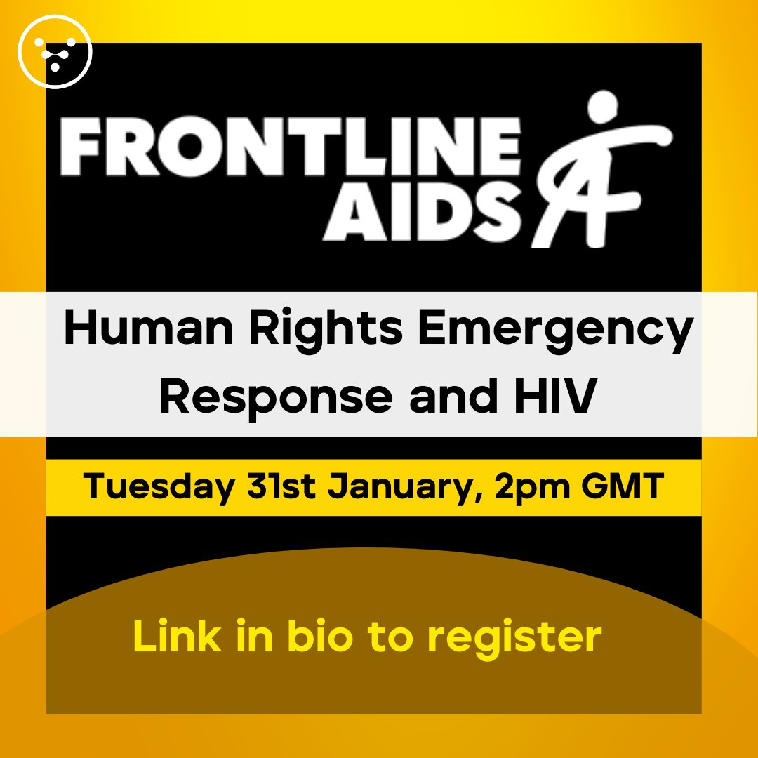 Viaduct_Gen's tweet photo. 📣Don’t miss out!

Our charity partners are taking over this week and we are here for it! Frontline Aids will be launching their good practice brief ‘Human rights emergency response and HIV’ next week Tuesday. 🚀

We hope to see you there 🙌🏽.

 #MissionLed #HIV #FrontlineAids https://t.co/67EG57QwDn