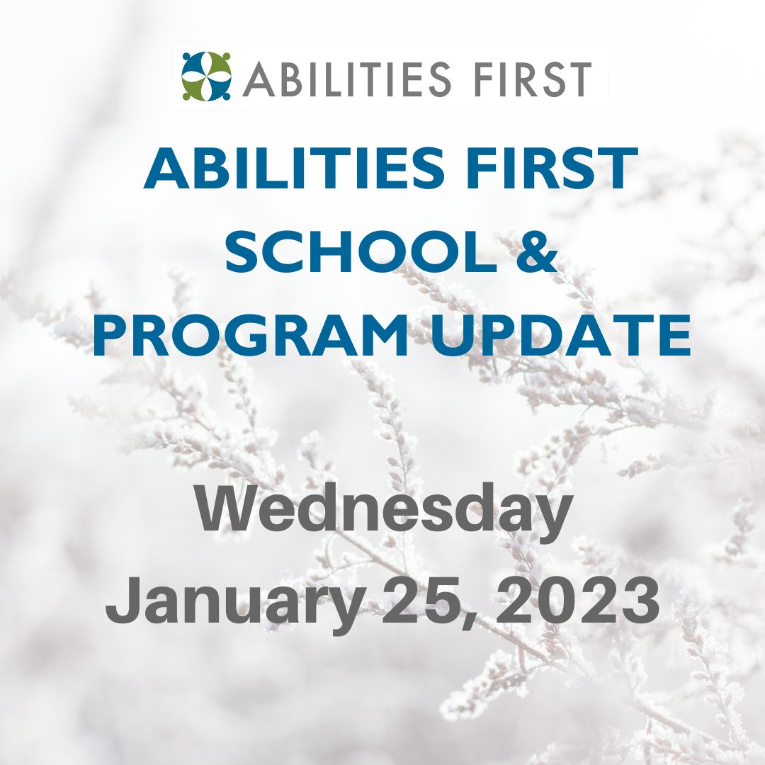 Wednesday, January 25 2023 - The following schools are closed due to weather: Executive Drive Preschool, Straus Family Pavilion, Hyde Park UPK, Myers Corners Preschool, Violet Ave &amp; Hyde Park Classroom and Firemens Way School. Day Hab transportation is canceled for today.