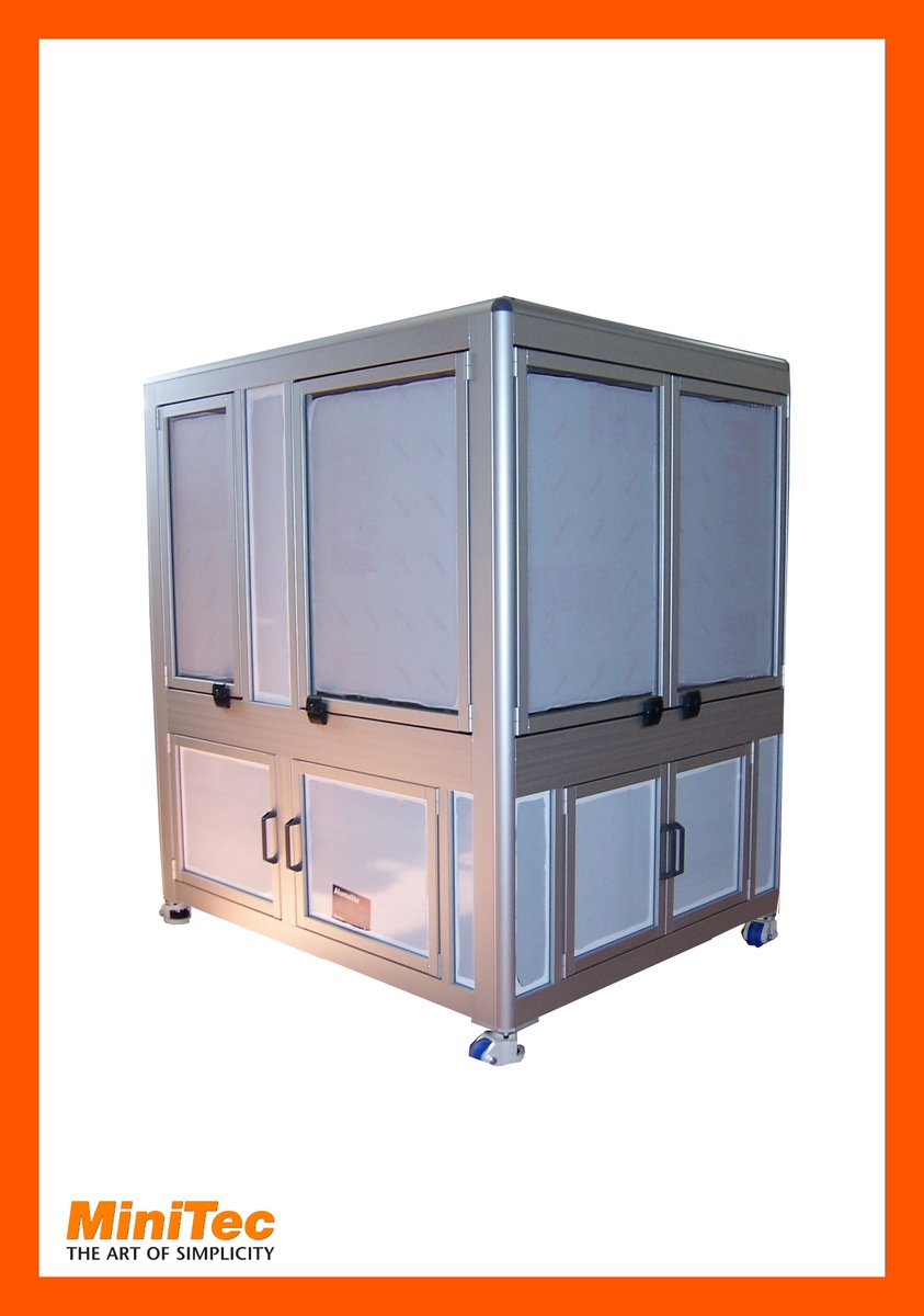 minitecesp's tweet photo. Protección-carcasa para robots, con puertas, ruedas, perfiles de aluminio y accesorios MiniTec.
#cad #profilsystem #minitec #perfilesdealuminio #perfilestructural #modular #proteccion #robot #cerramiento
https://t.co/h6uNV6UQqC https://t.co/Pqkv5So9h9