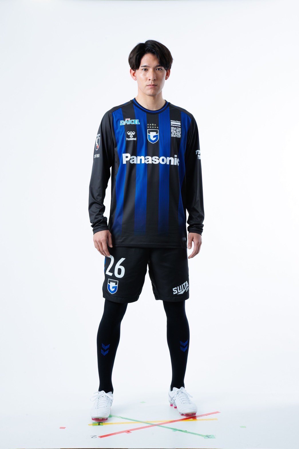 トレフォイル ガンバ大阪 EXPO ユニフォーム 柳澤亘選手 元ＦＣ岐阜