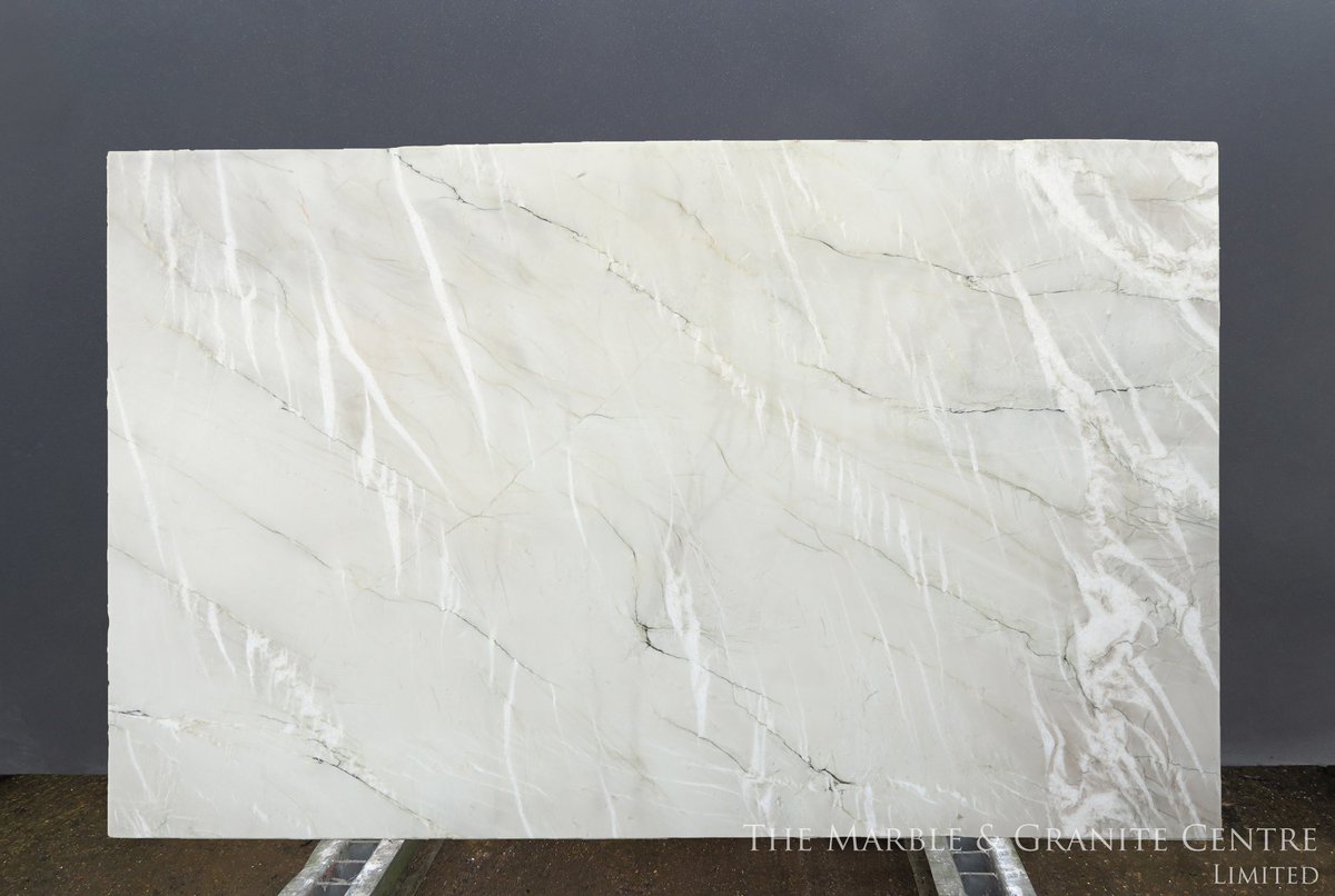 New Stock: Polaris White

This Brazilian quartzite is a classy, creamy & chic. Available in bookmatch polished slabs from stock.

Slab sizes: 3260x1980 x 30mm

View full slab details here:
themarbleandgranitecentre.co.uk/SlabView?id=26…

#choosenaturalstone #naturalstone #quarzite #brazilianquartzite