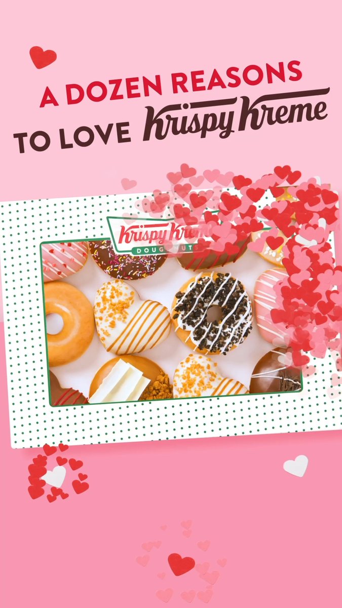 Krispy Kreme UK on Twitter "Just in time for Valentine’s 💗💌 Introducing Chocfullof Love!🍩