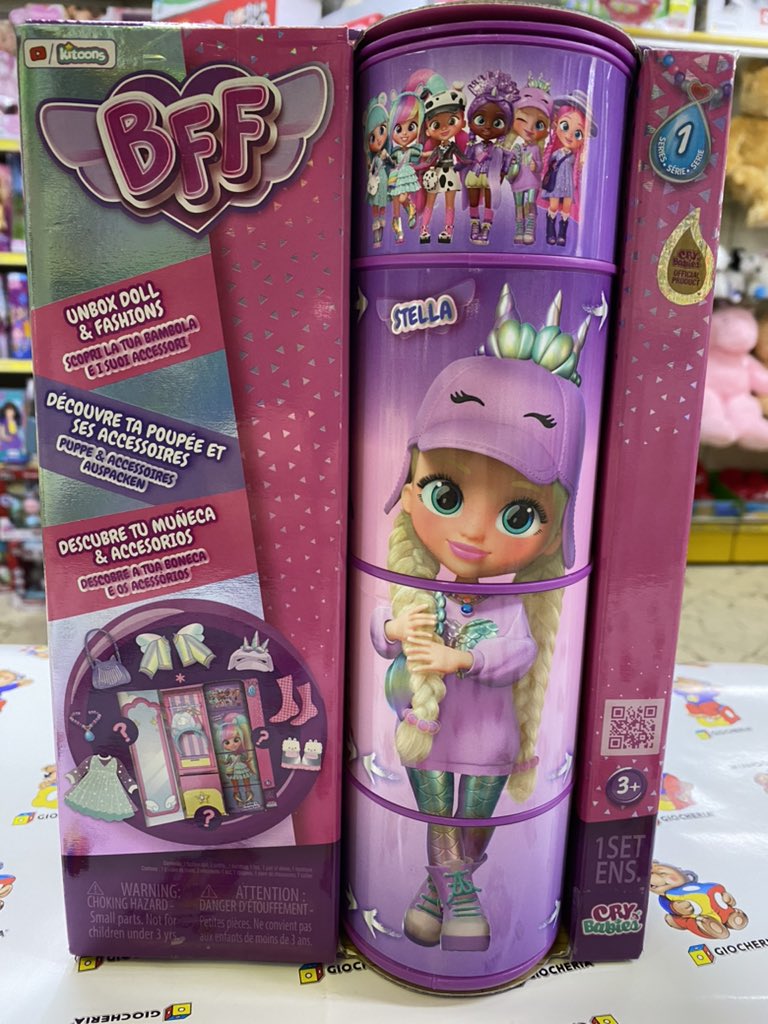 GiocheriaCefalu's tweet photo. BFF - BEST FRIENDS FOREVER.Le Cry Babies sono cresciute e diventate delle teenager!@giocheriacefalu #bff #cefalu #giocheria #toys https://t.co/gHSUBJonHU