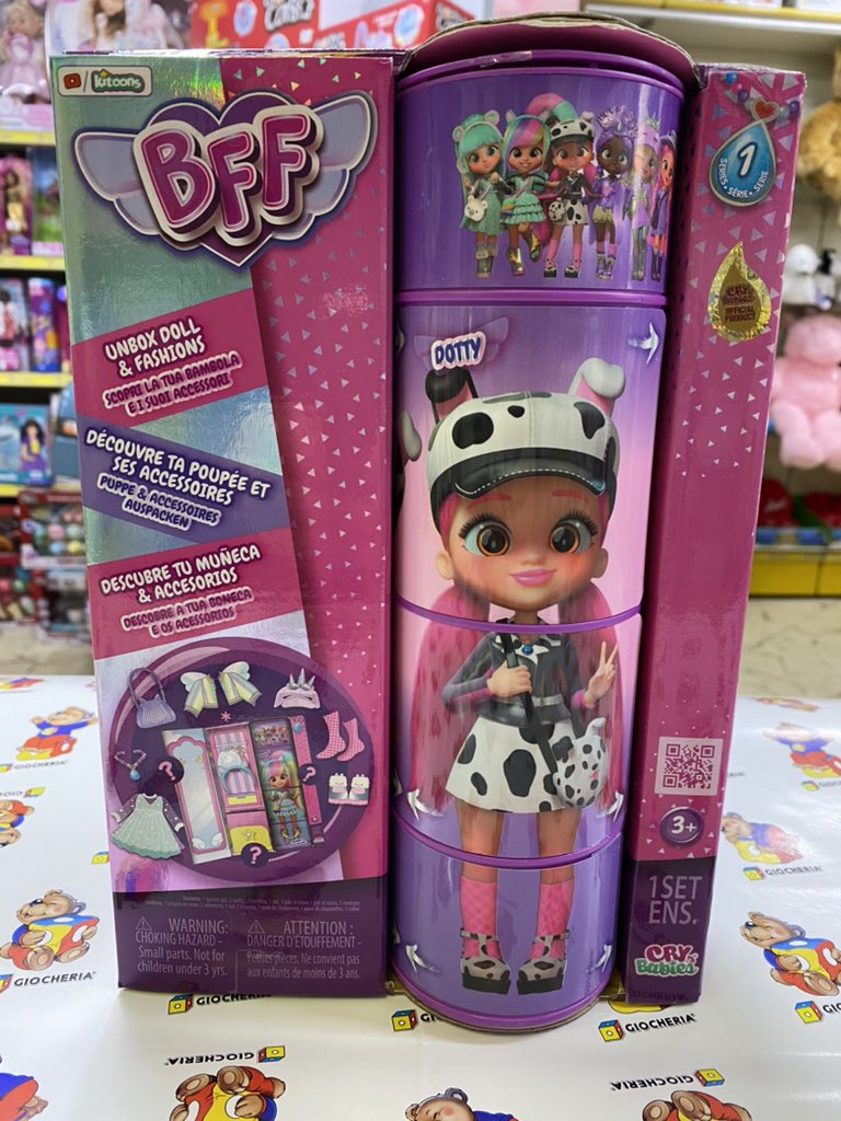 GiocheriaCefalu's tweet photo. BFF - BEST FRIENDS FOREVER.Le Cry Babies sono cresciute e diventate delle teenager!@giocheriacefalu #bff #cefalu #giocheria #toys https://t.co/gHSUBJonHU