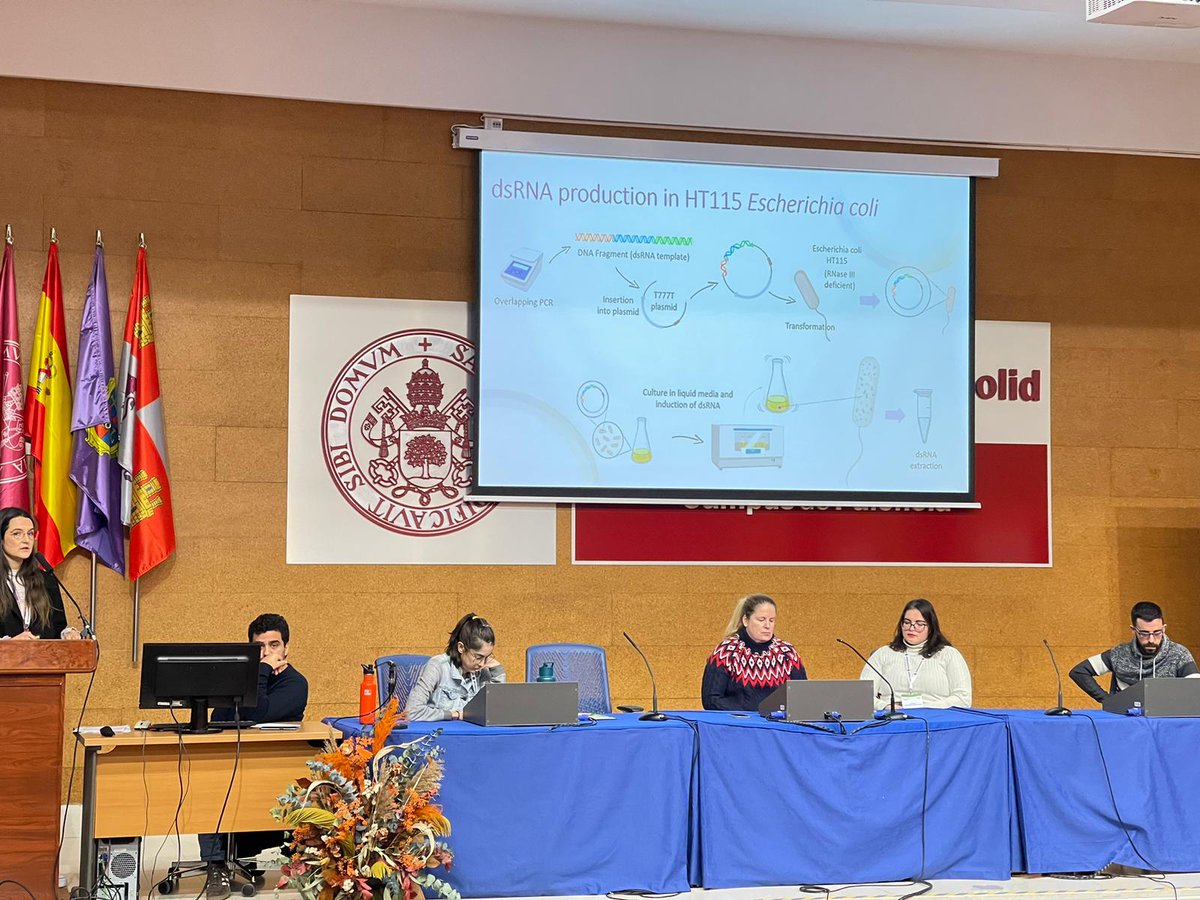 Forest Pathology UVa (@forestpatuva) on Twitter photo ForestPatUva opening the 2023 edition of Young Foresters Meeting at IUFOR-UVa talking about the possibilities of RNAi for the control of fungal and oomycete diseases. Good job Sandra and Irene!!!
<a href="/YoungForesters/">iuFOR UVa-INIA</a> ForestPatUva opening the 2023 edition of Young Foresters Meeting at IUFOR-UVa talking about the possibilities of RNAi for the control of fungal and oomycete diseases. Good job Sandra and Irene!!!
<a href="/YoungForesters/">iuFOR UVa-INIA</a>