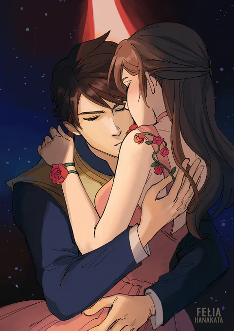 [oc] I once believed love would be (burning red)But it's goldenLike daylight, like daylight 