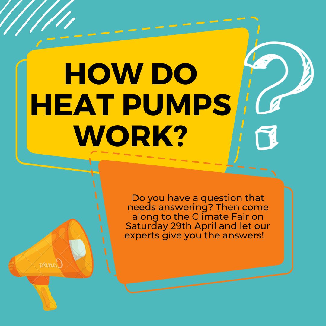 7oaksCAN's tweet photo. If you've got questions, we've got the answers! Come along to The Climate Fair on Saturday 29th April, for advice on a whole host of different topics, and leave with the knowledge you need to help you make the greener, cleaner choices. https://t.co/g9autHcIPz