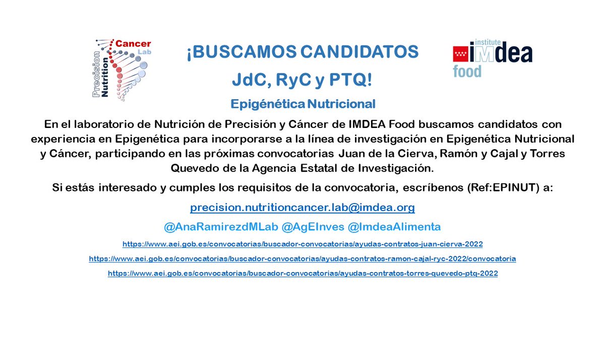 Precision Nutrition and Cancer Lab tweet media