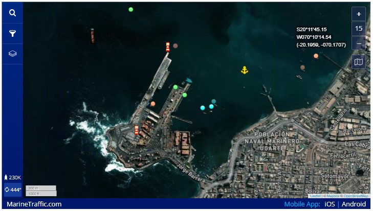 PuertodeIquique's tweet photo. #EstadoPuerto | 24° en #PuertoIquique, En terminal MOLO opera la nave HEROIC LEADER.
Más información a través del sitio web :
👉https://t.co/me5GDVIju8
#Iquique #sepchile @sepchile #Chile #RT https://t.co/11x9e3FIb9