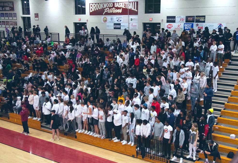 Not the results we wanted last night, but do want to shout out our students for bringing an incredible environment 👌 🙏 <a href="/BwoodStudSect/">Bronco Nation</a> <a href="/Bwoodsports/">Brookwood Athletics</a> <a href="/BusterConnects/">Buster Connects</a>
