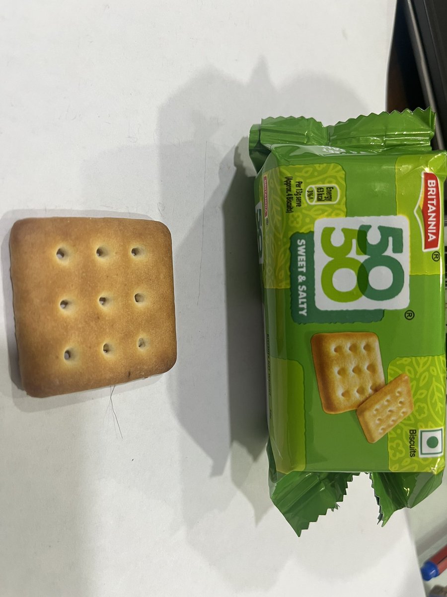 abhinav_ark's tweet photo. Kudos to Britannia on sharing a small piece of DNA in their Biscuit.
#FMCG #ConsumerForums #Jagograhakjago
@BritanniaIndLtd @jagograhakjago https://t.co/YwgB5oaogx