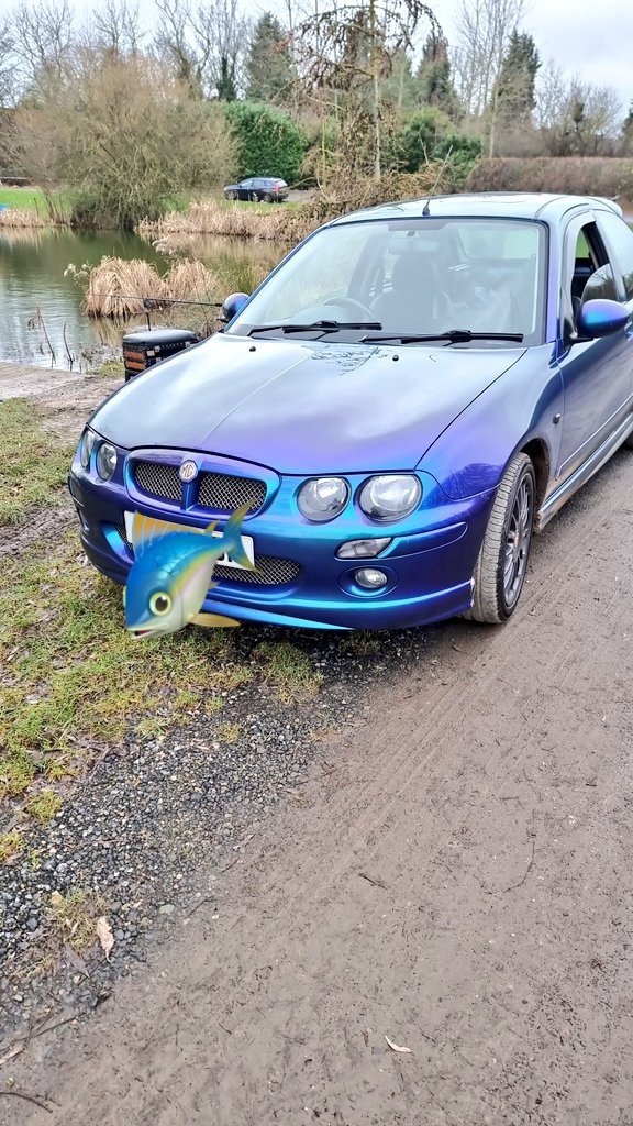 Out fishing with my fellow admin on this cold winter day, this is his gorgeous mg zr monogram 😍 #MGR  #zr #monogramtyphoon #typhoon #dailydriver