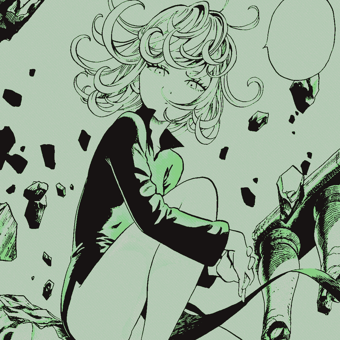 Looking  down  at  the  city  as  she  sits  atop  a  floating  rock.

❝  Been  a  while.  ❞