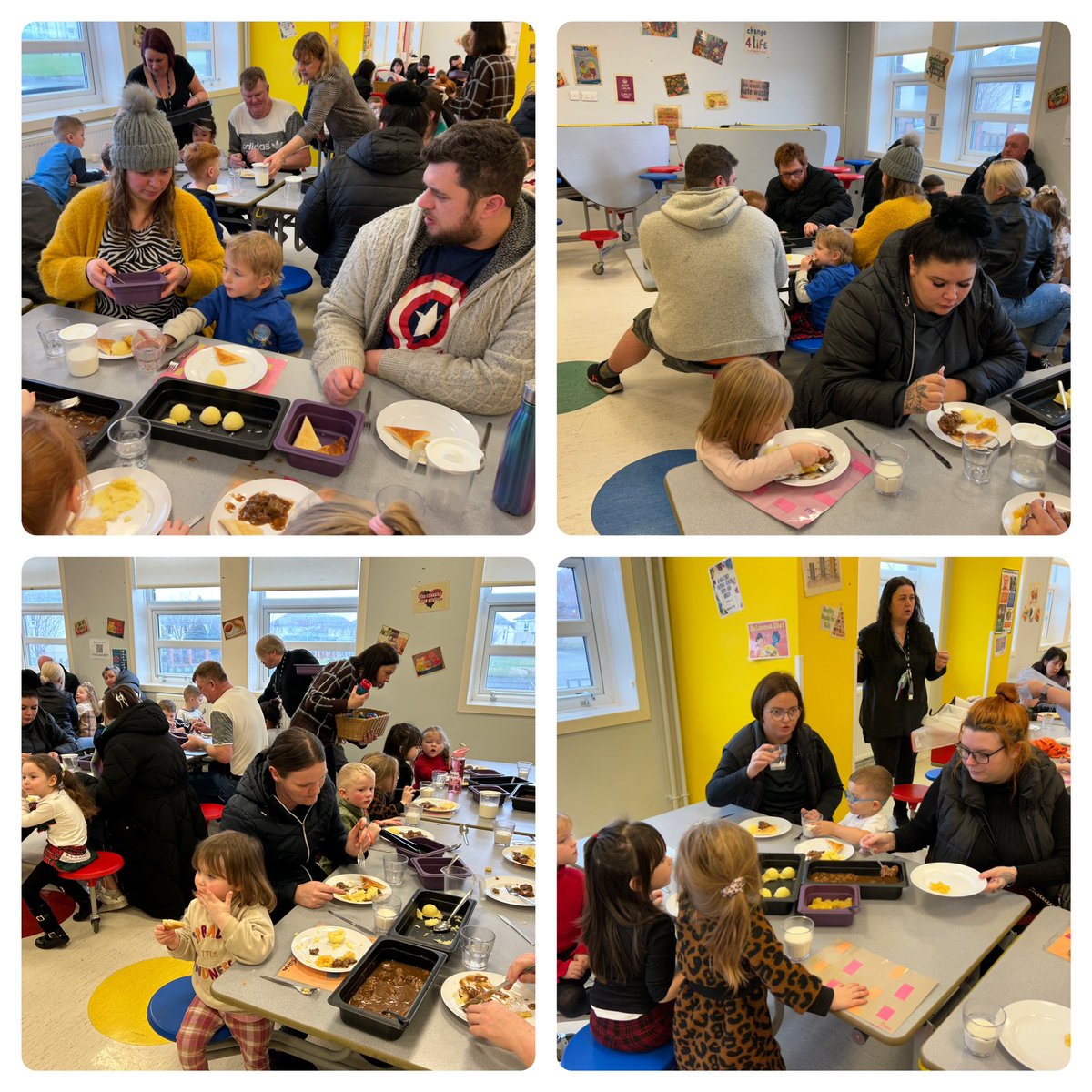 We were delighted to be joined by our Parents and Carers for our Burn’s Supper. 🥰 #TeamBraehead <a href="/SACEarlyYears/">SAC Early Years</a> <a href="/SACSchoolMeals/">SAC School Meals</a> <a href="/BraeheadPS/">BraeheadPrimary</a>