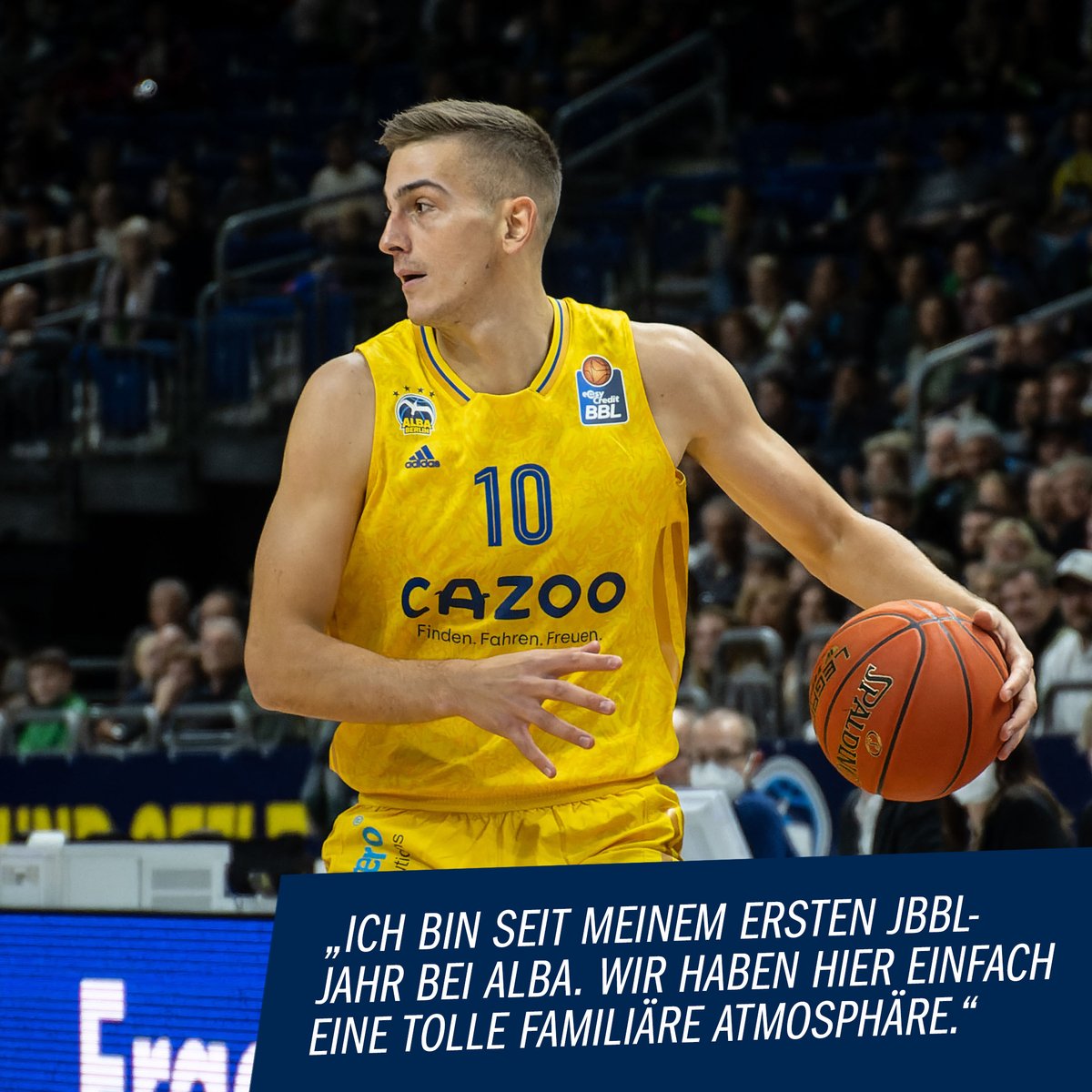 Gamewinner gegen Würzburg und Karrierebestwerte gegen Frankfurt: Bei Tim Schneider läuft’s gerade richtig gut. 🔥
Im Interview spricht er über seine vielen Jahre bei ALBA und das anstehende Pokal-Top-Four: tinyurl.com/mskyddb9