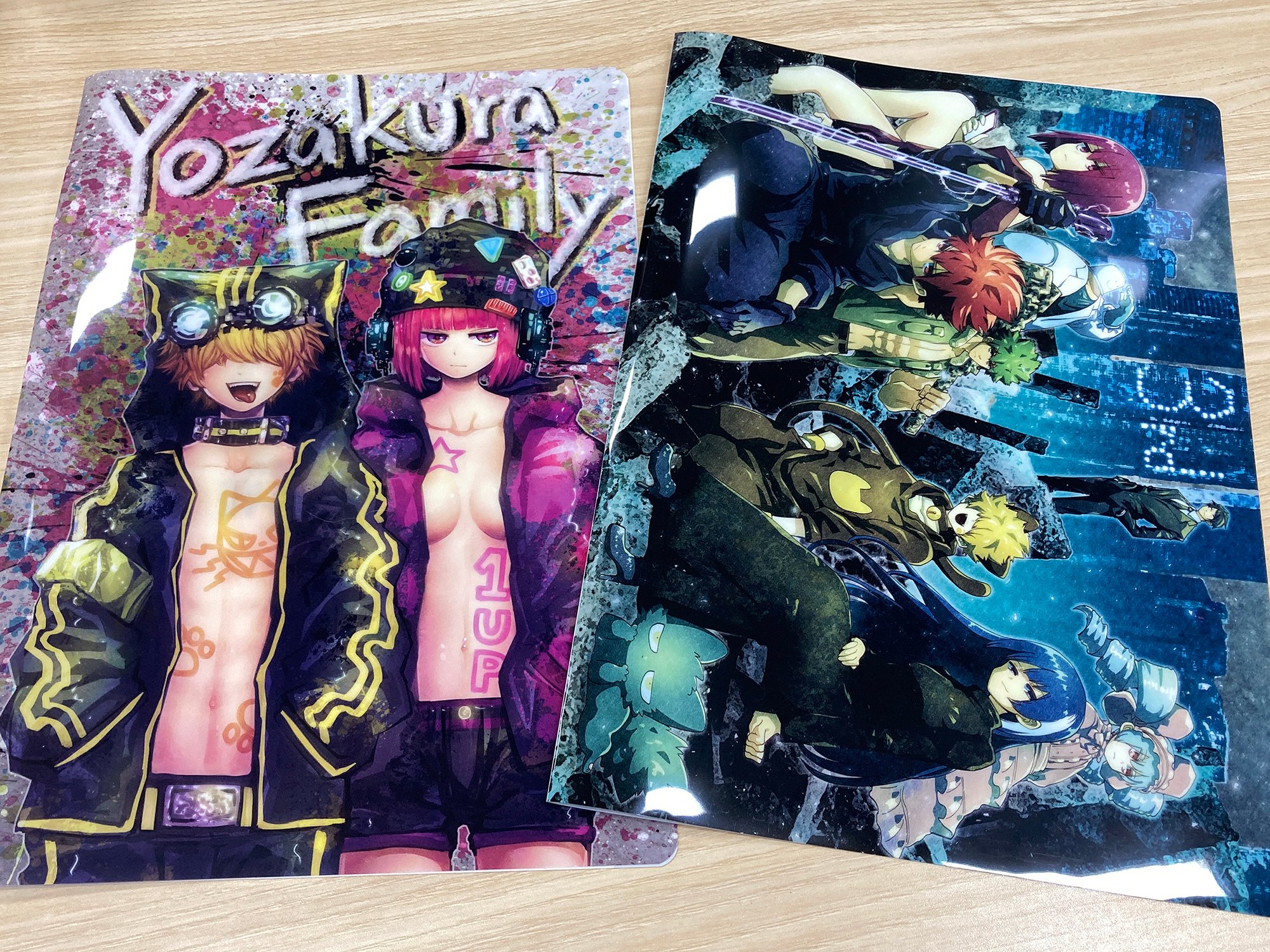 夜桜さんちの大作戦　懸賞品限定クリアファイル2種 少年ジャンプ編集部 on X: 