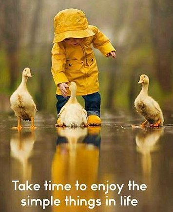 Enjoy life, remember to be grateful for the little things, be kind to the people around you and follow your heart.