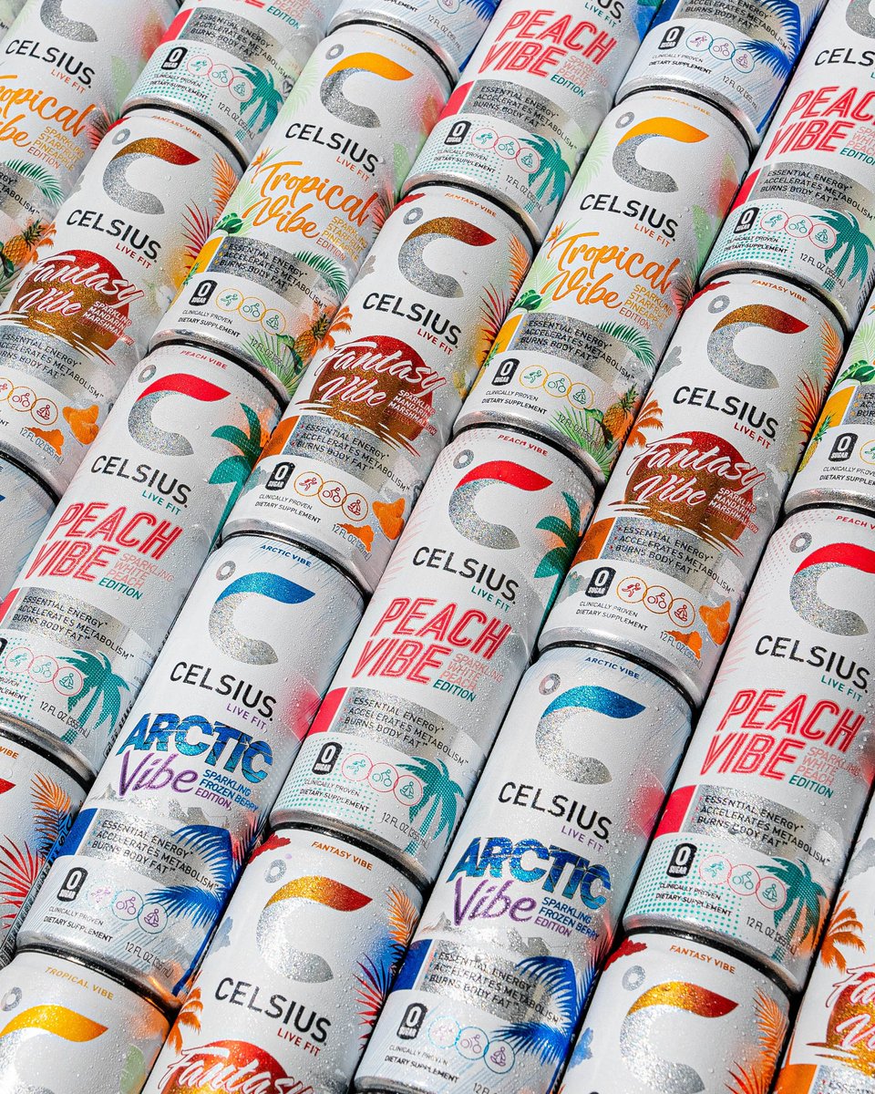 ...for the mid-day pick-me-up! Make sure to visit CELSIUS's booth at our Post-race Party next weekend!
📸: <a href="/CelsiusOfficial/">CELSIUS Energy Drink</a>  
#sponsorshoutout #bdrsafetyharbor #bestdamnrace #Celsius
