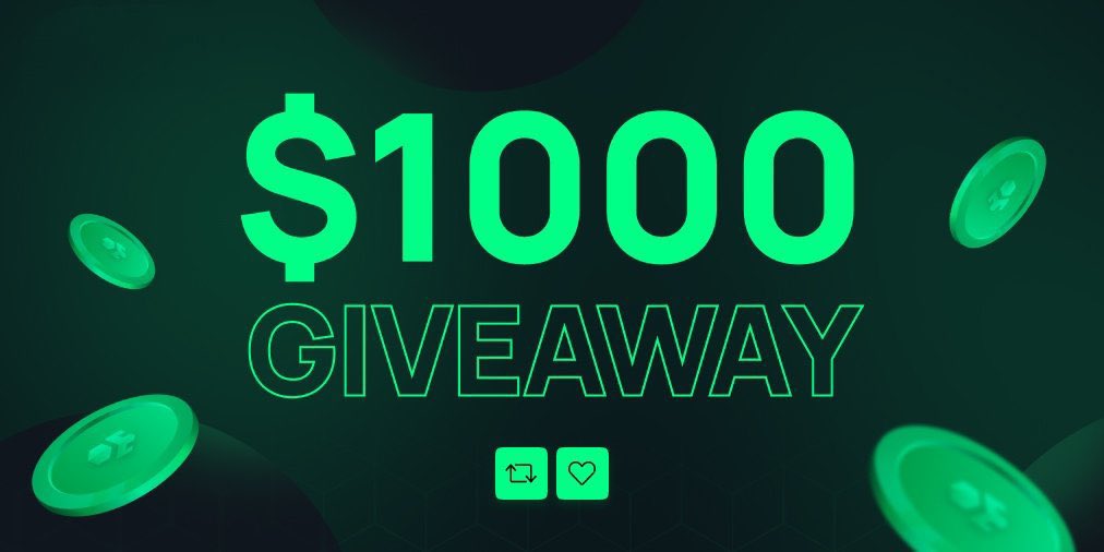 Giving away 1000 $USDT 🎉

Follow with 🔔 and tag 2 friends 🤝

Retweet &amp; drop a random emoji in the comments 🤌🏻
