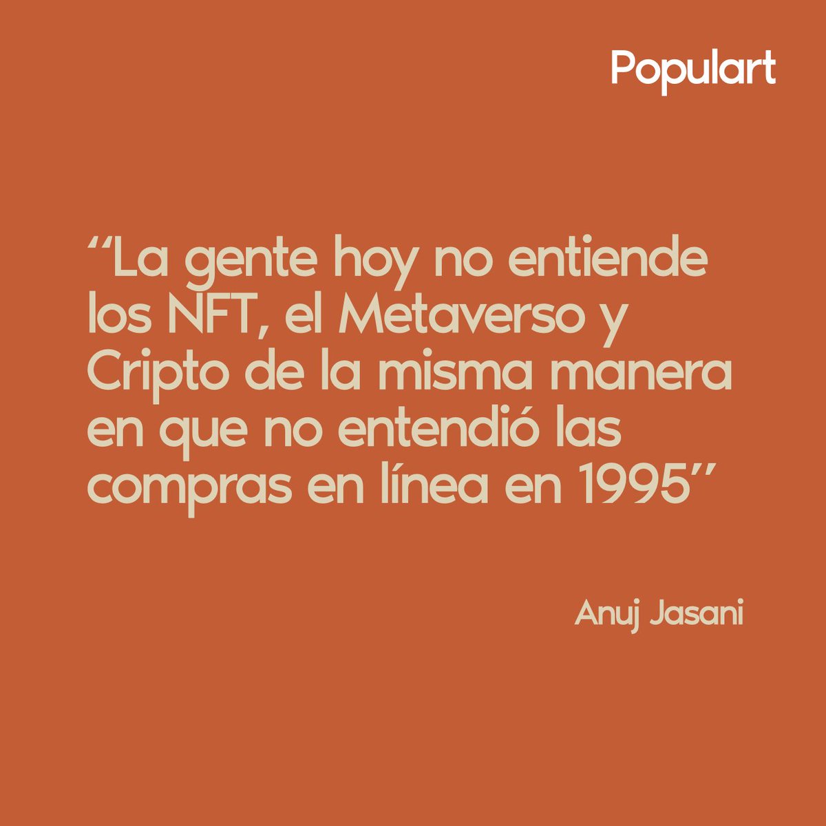 En 1990 parecía imposible hacer compras completamente en línea. Tomó solo de 8 años para q Amazon, Ebay, PayPal lanzaran sus servicios. Grandes cambios en apenas 1 decada
En ese momento la mayoría aún no confiaba en la web al igual que HOY muchos no confían en la Blockchain
#Web3