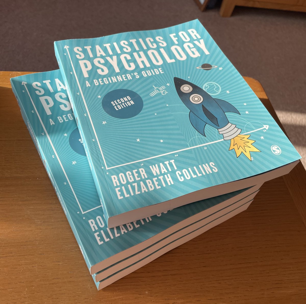 Roger Watt (@rwatt42) on Twitter photo Just landed! <a href="/Lizzie_Psych/">Dr Lizzie C</a> & @rjwatt42 proud to present 2nd Ed. It contains a new thread throughout of "Being a Responsible Researcher", a gentle few new pages on Bayes and more. Just landed! <a href="/Lizzie_Psych/">Dr Lizzie C</a> & @rjwatt42 proud to present 2nd Ed. It contains a new thread throughout of "Being a Responsible Researcher", a gentle few new pages on Bayes and more.