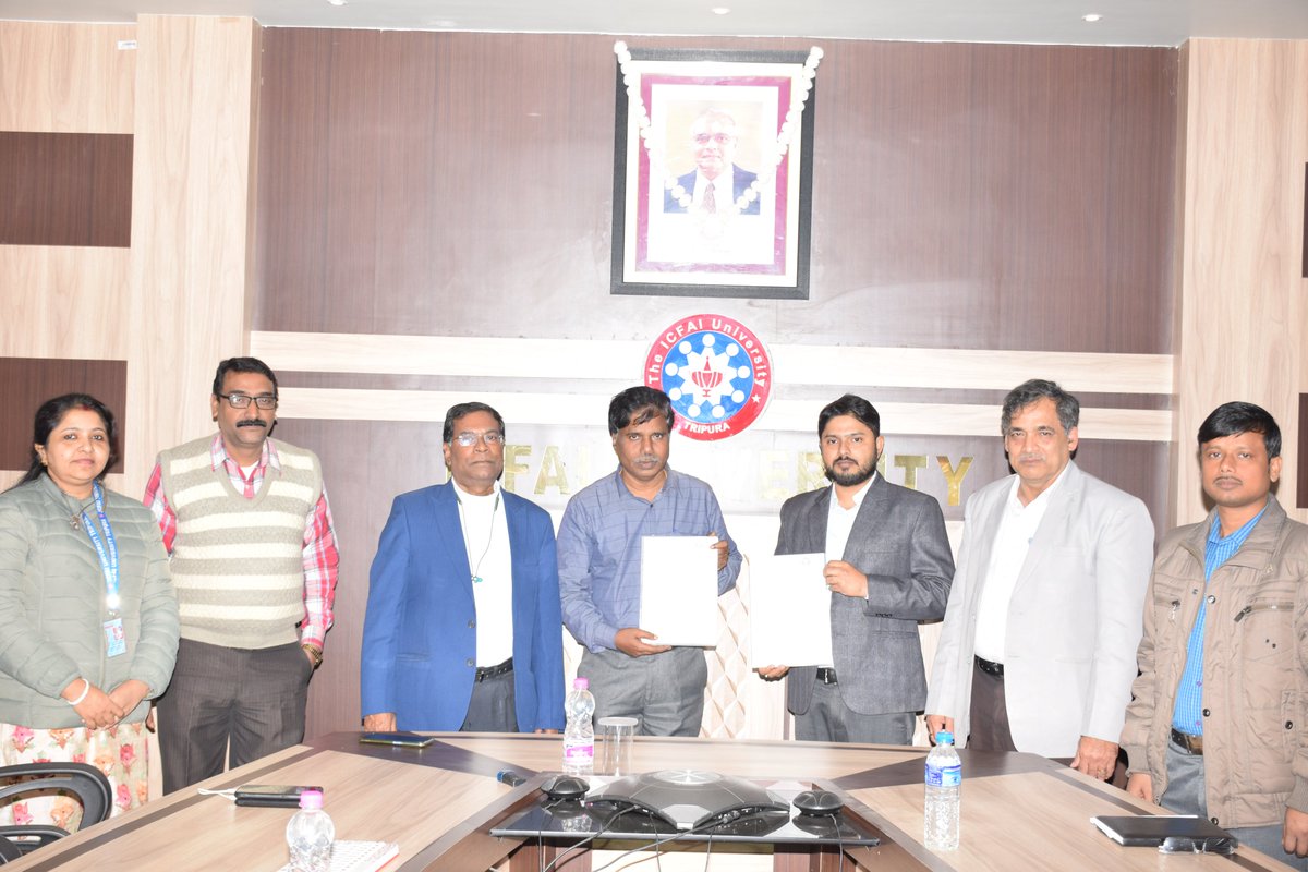 In a recent significant development, RCPSDC signed an MoU with ICFAI University, Tripura for setting up the Centre of Excellence. The MoU was signed and exchanged between Dr A. Ranganath, Registrar, ICFAI University and Mr Prasenjit Dey, Regional Head – East &amp; North East, RCPSDC.